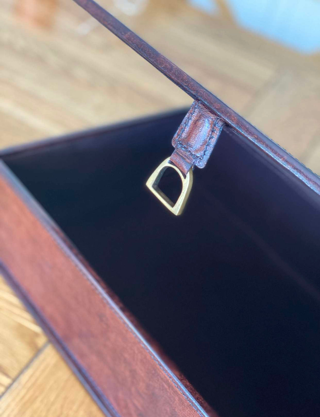 Leather Document Box