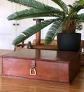 Leather Document Box