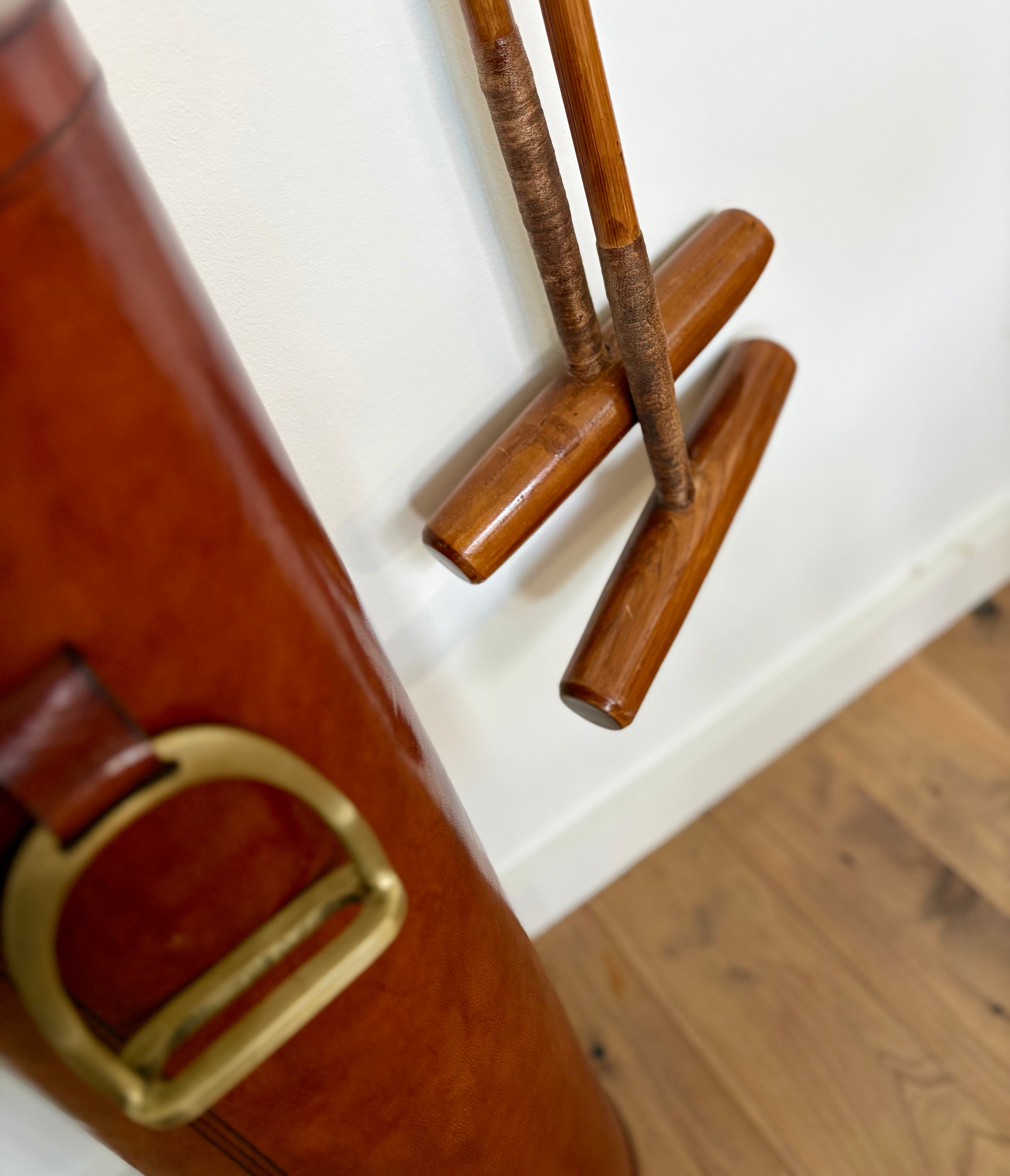 Vintage Polo Mallets.