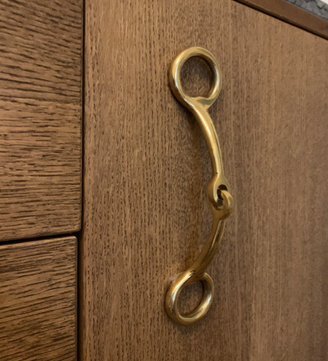 Jointed Bit Brass Handle