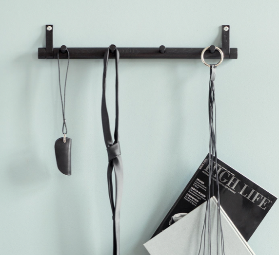 By Wirth Wall Rack Black