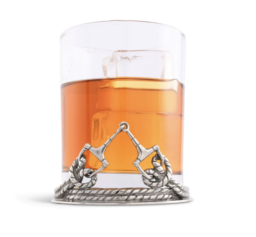 D Ring Snaffle Old Fashioned Glasses Set Of Two