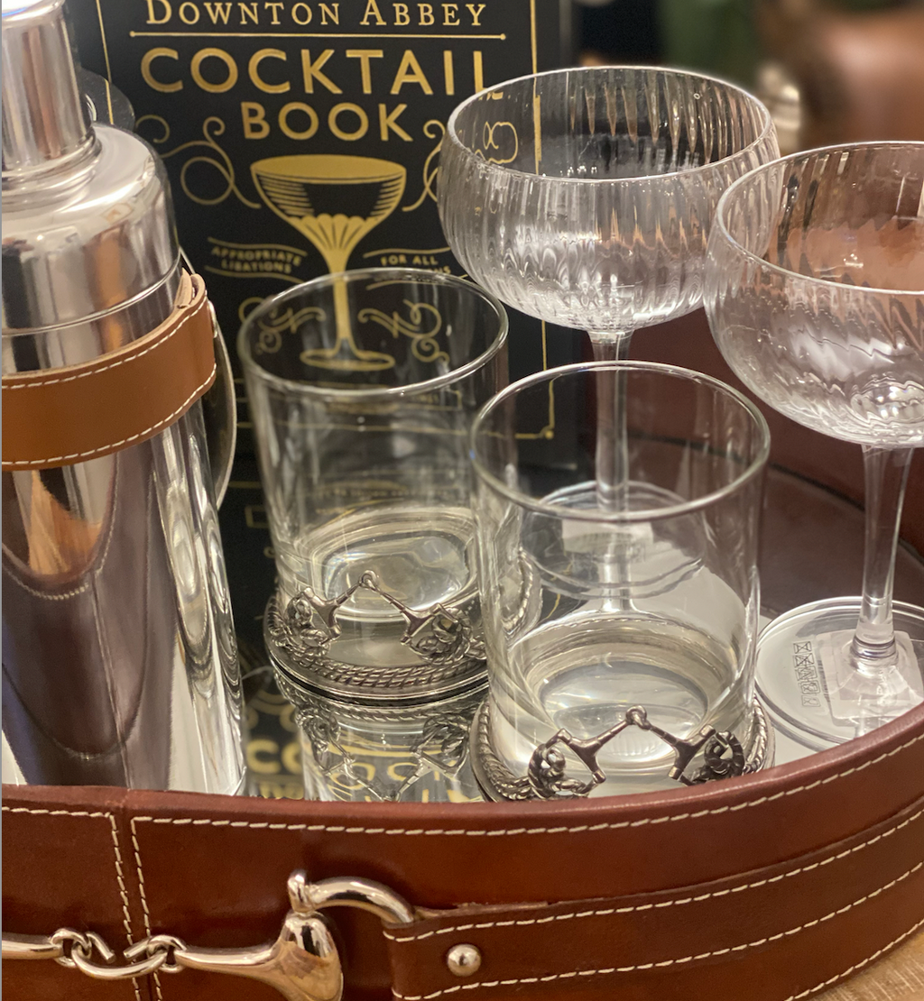 D Ring Snaffle Old Fashioned Glasses Set Of Two