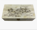 The Hunt Scrimshaw Box