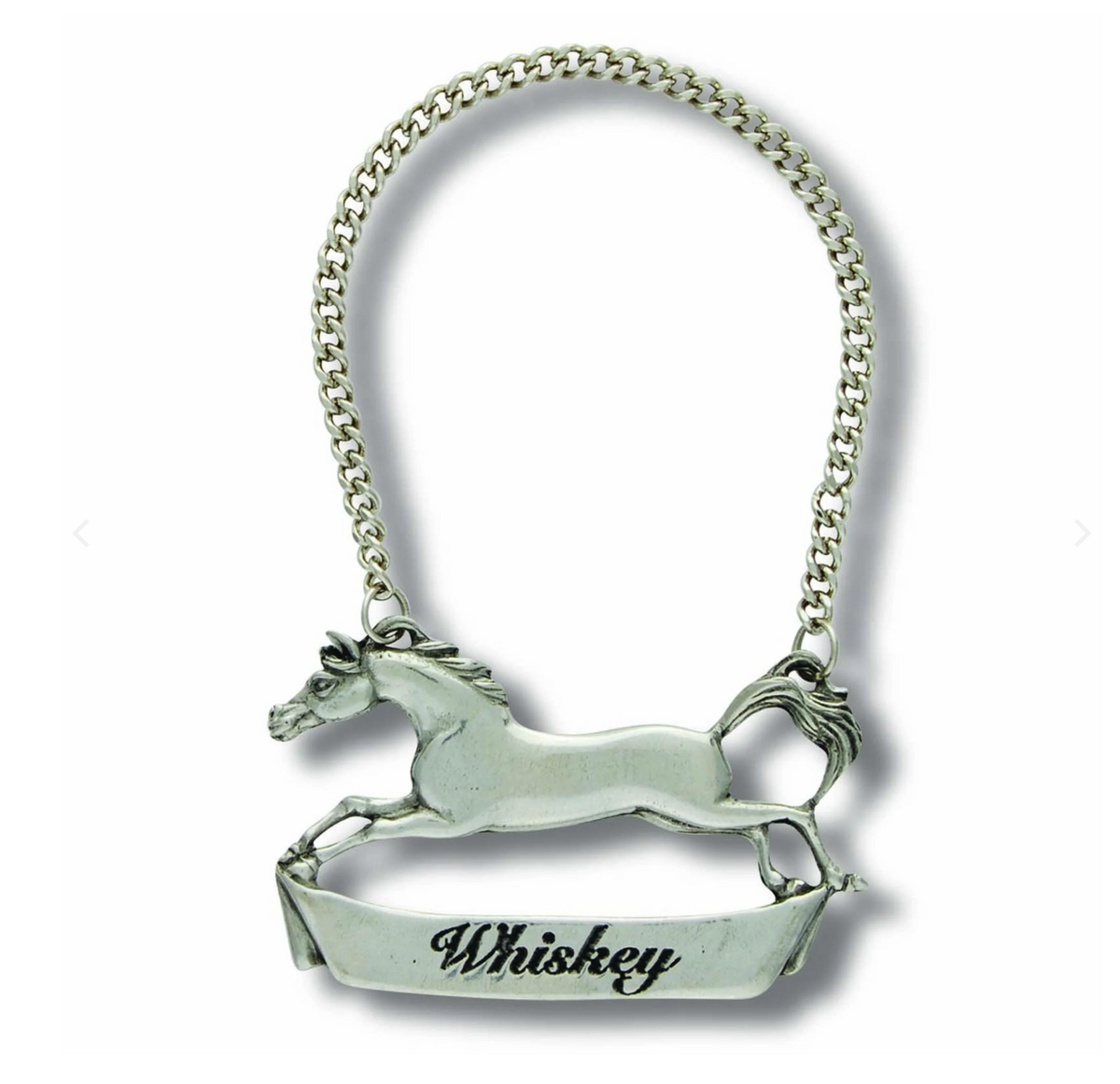 Equestrian Whiskey Tag