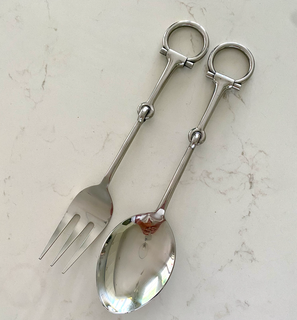 Silver Bit Serving Set