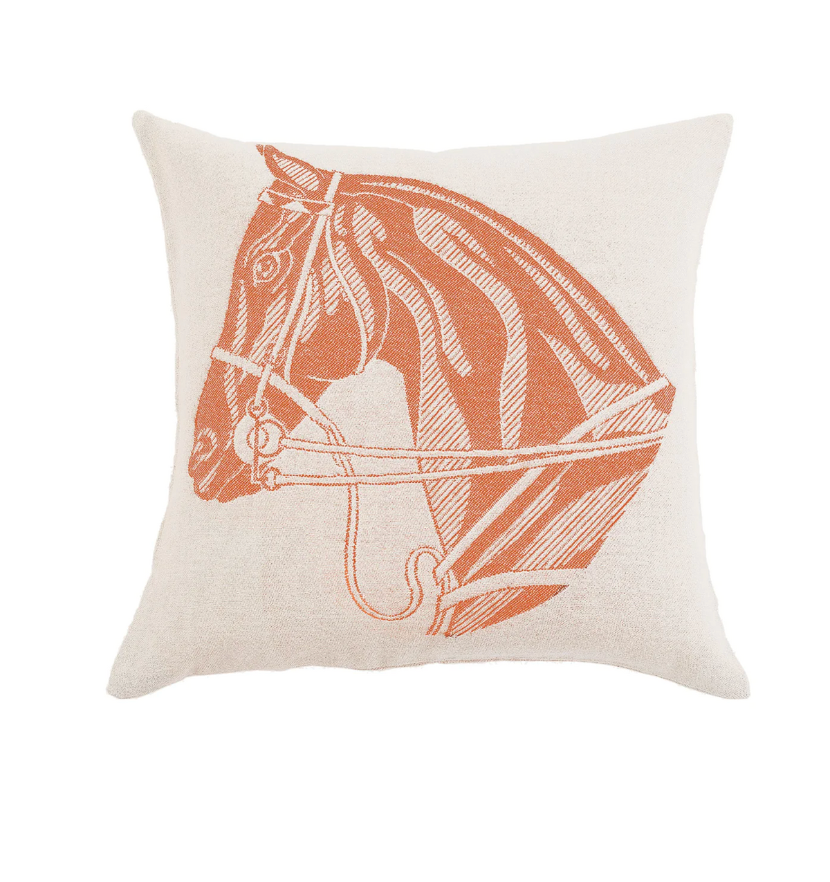 Polo Pony Cushion Mandarin