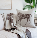 Polo Pony Luxury Throw Chocolate