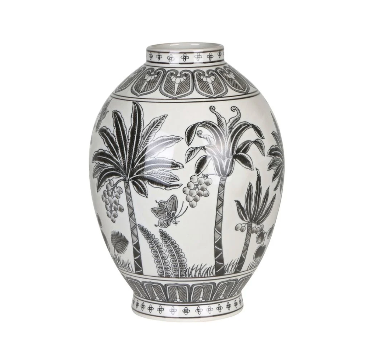 Plantation Vase Black