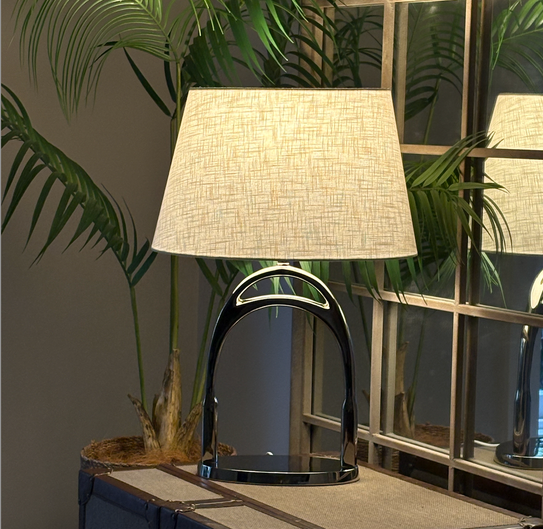 Stirrup Lamp - Silver