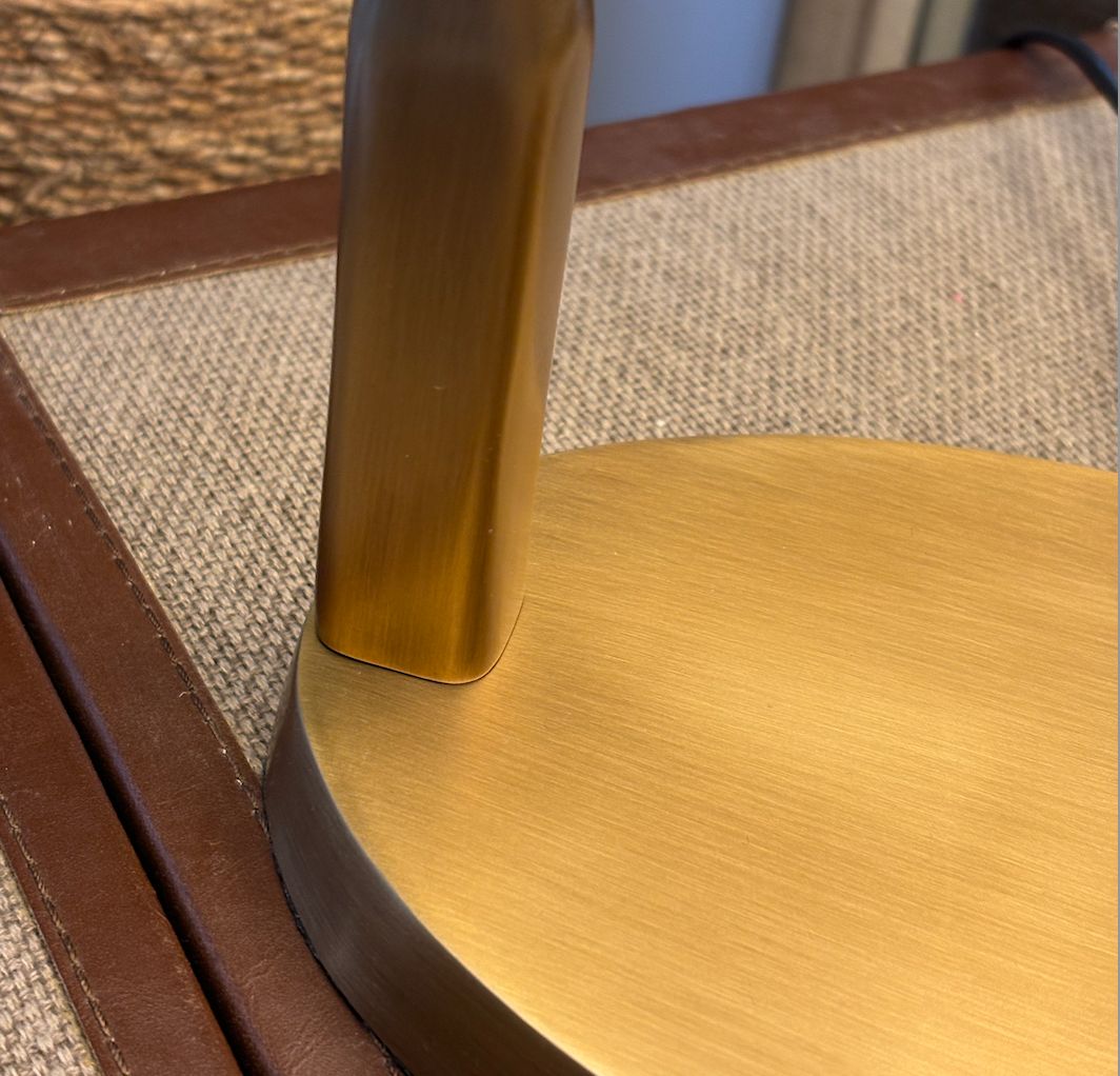 Stirrup Lamp - Brushed Brass