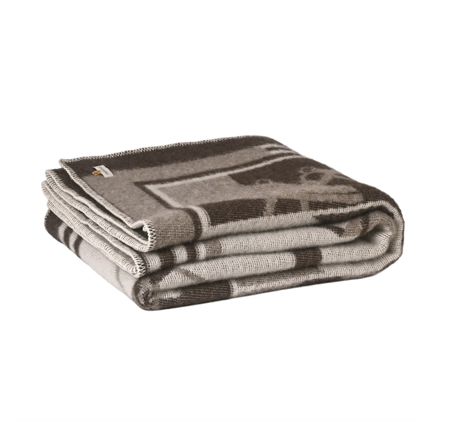 Horses Pure NZ Wool Multi  Blanket