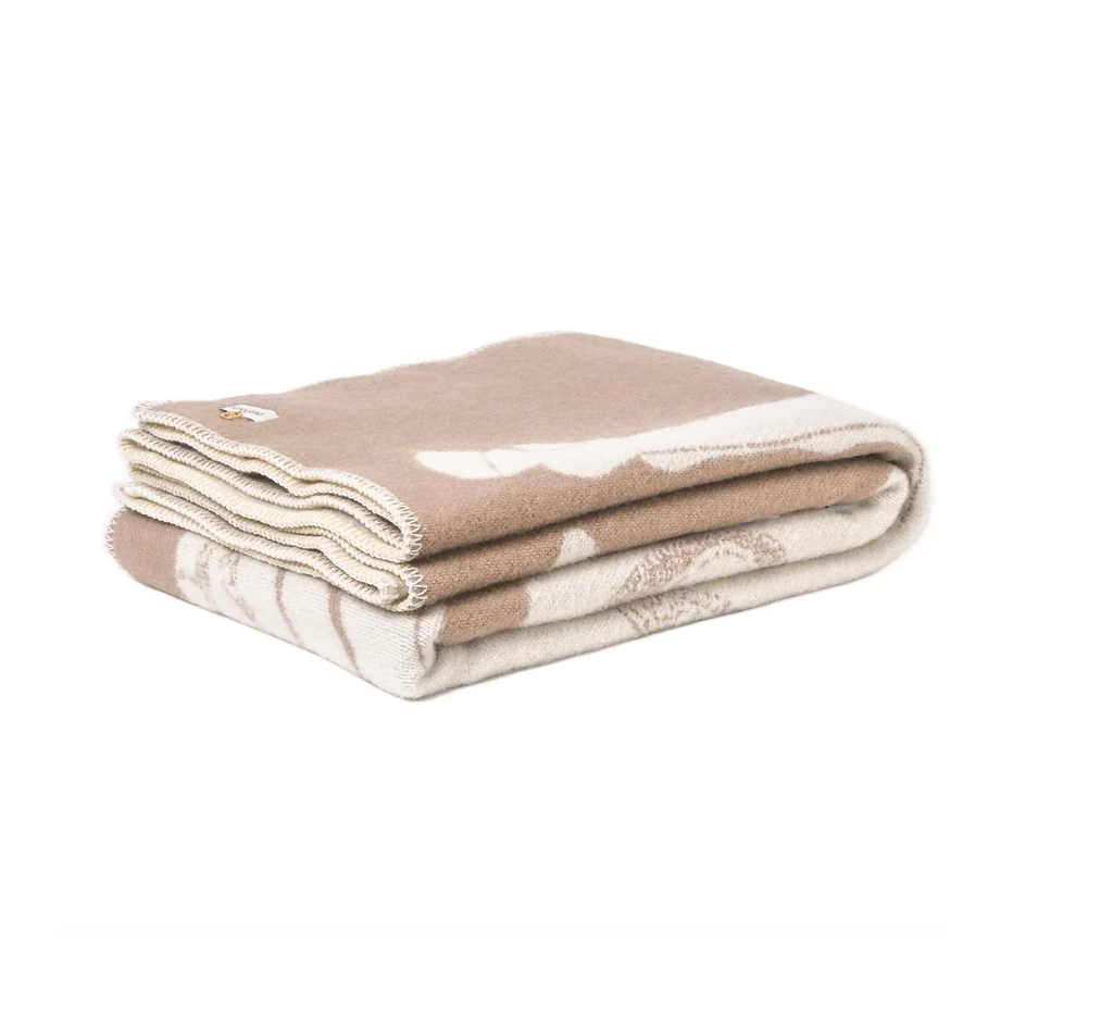 Adamsbro NZ Wool Horses Throw