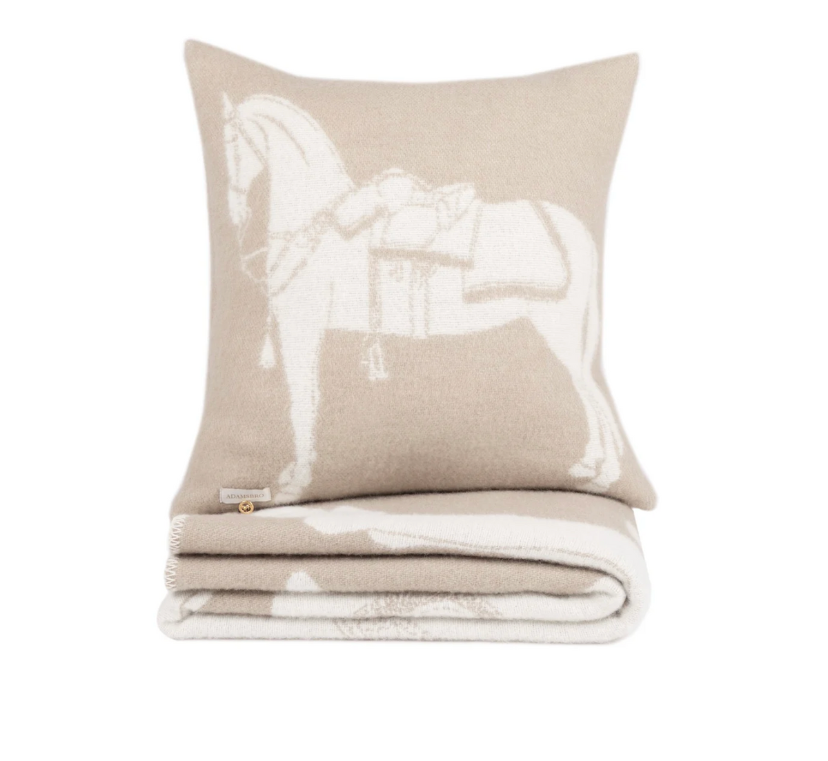 Adamsbro Horse NZ Wool Cushion