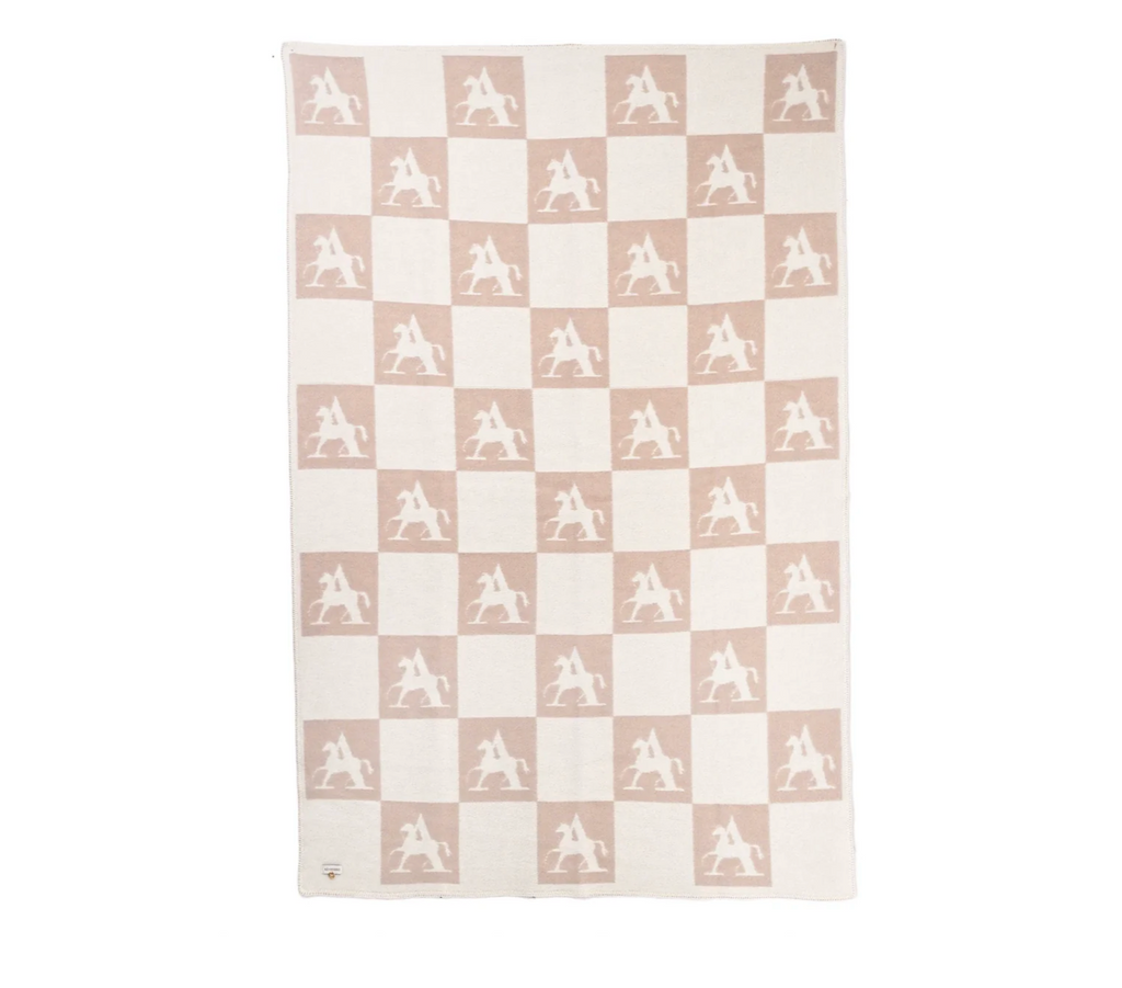 Adamsbro NZ Wool Check Throw
