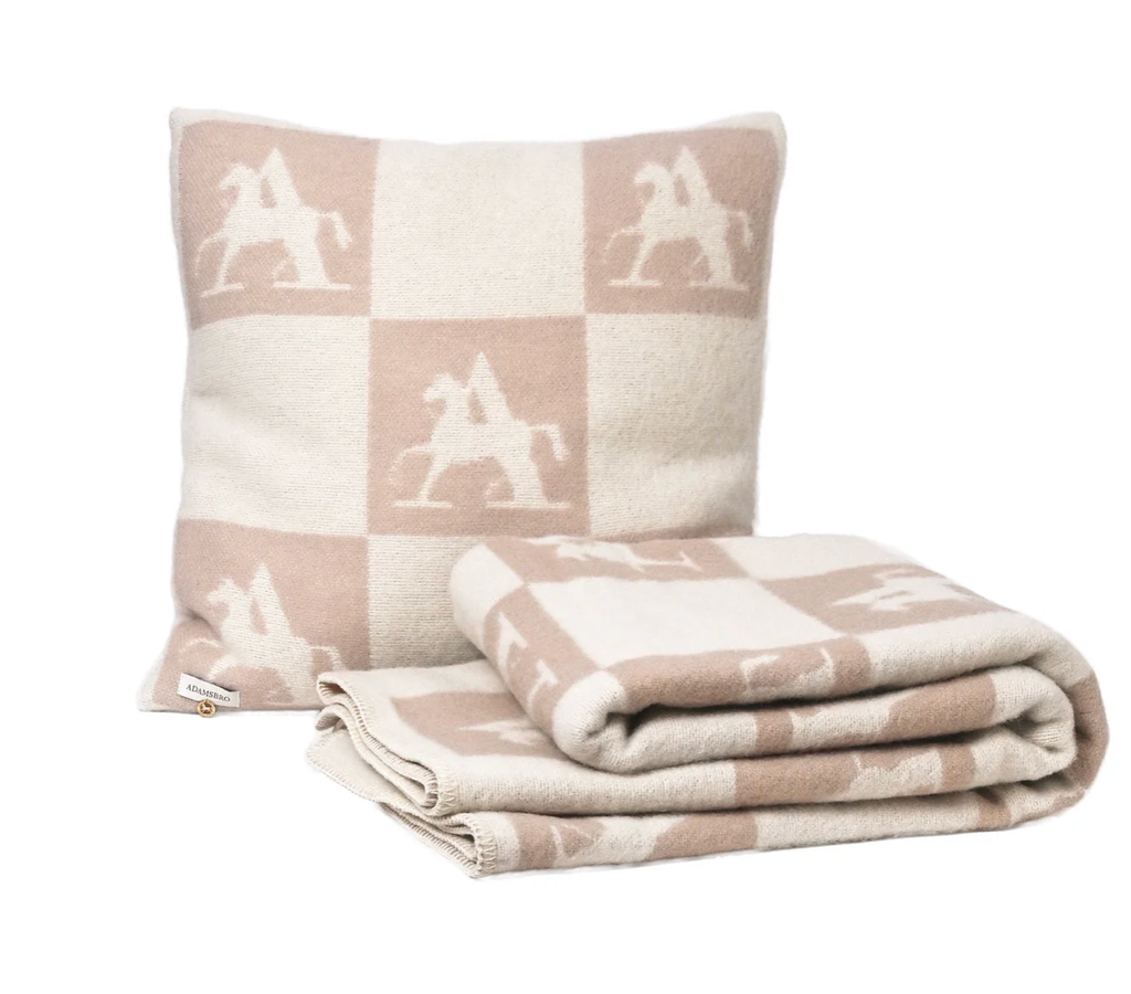 Adamsbro NZ Wool Check Throw