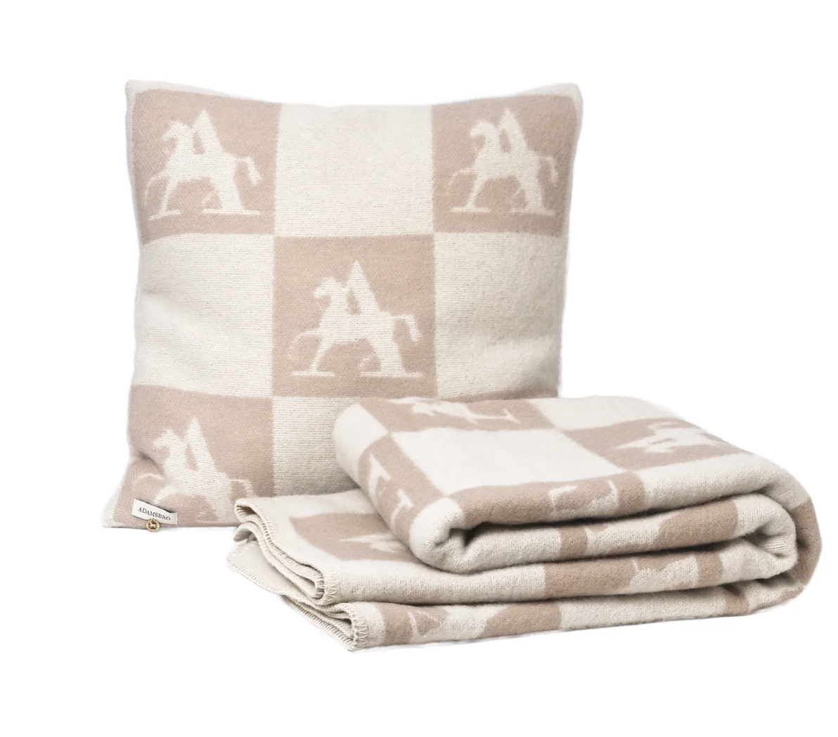 Adamsbro NZ Wool Check Throw