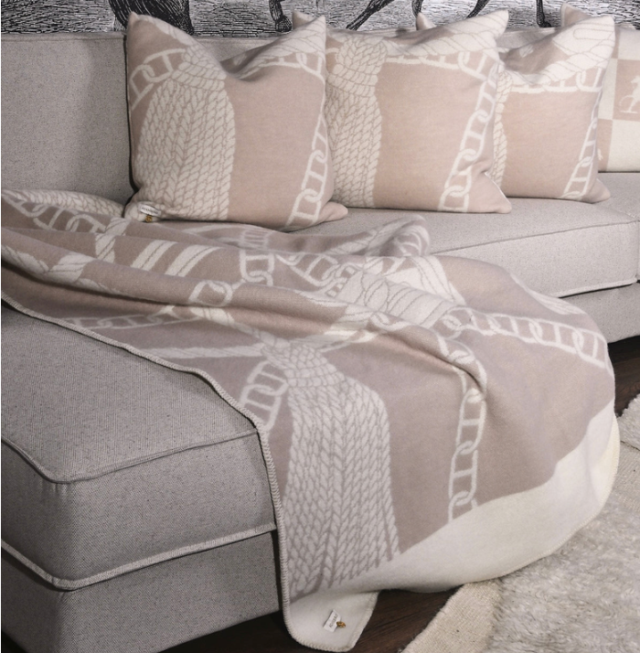 Adamsbro NZ Wool Chain Throw