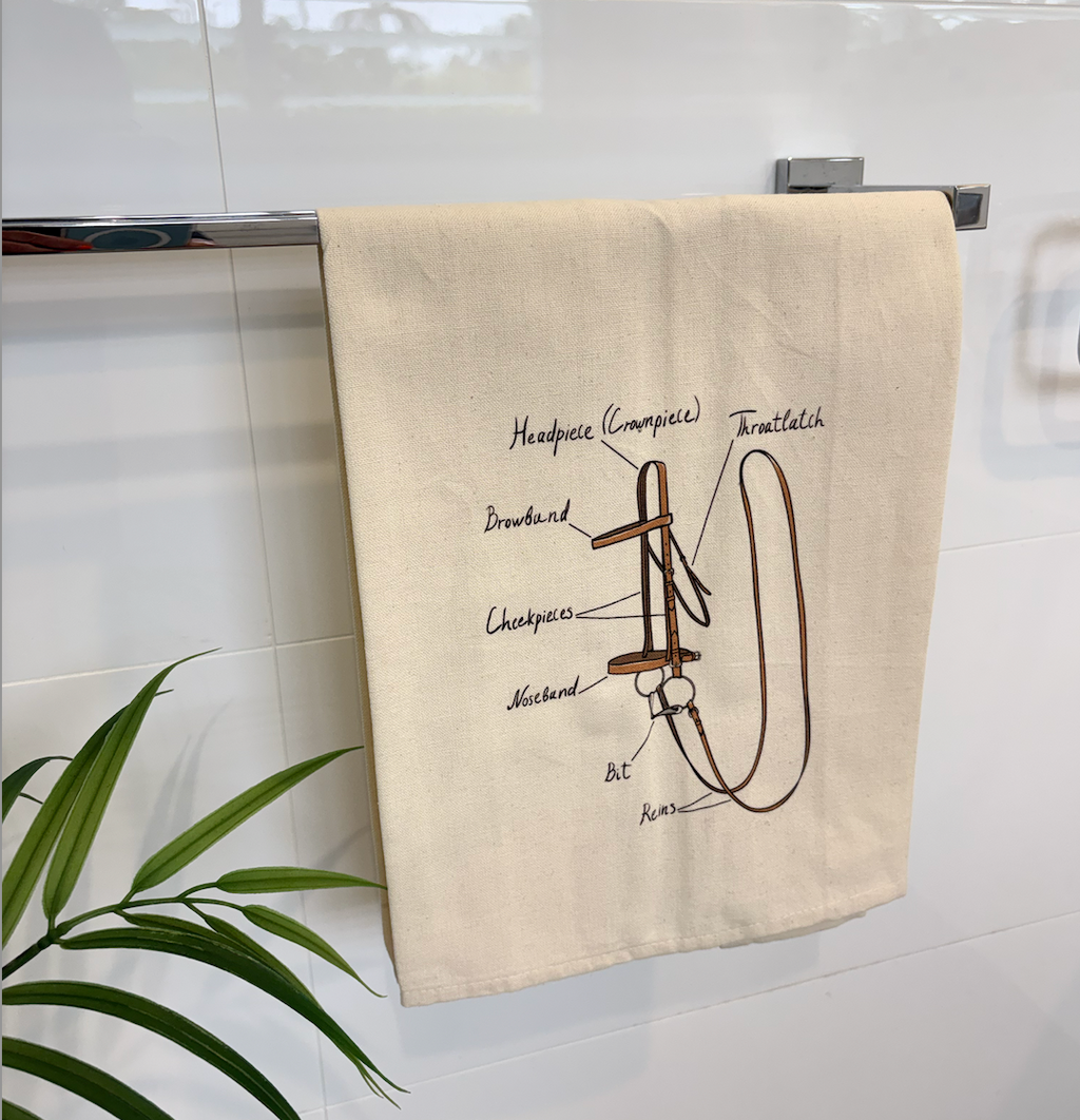 Rustic Bridle Hand Towel