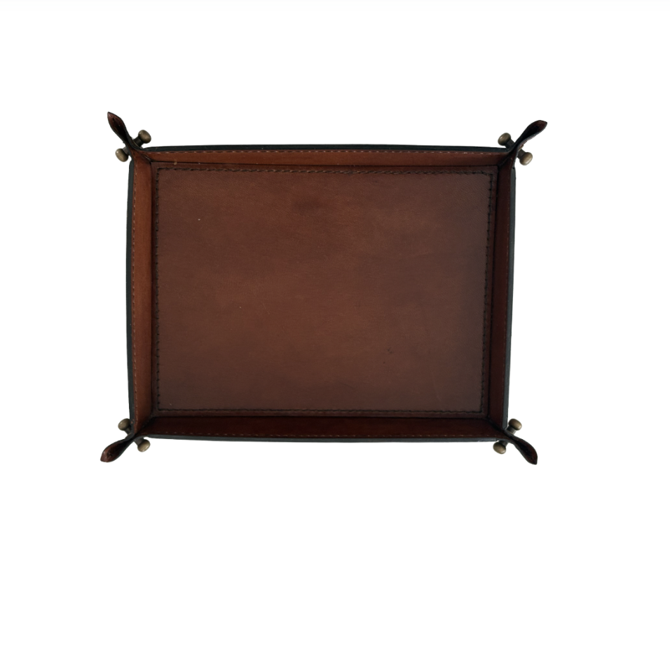 Leather Valet Tray
