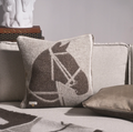 Horse NZ Wool Cushion Brown