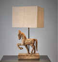 Wooden Pony Table Lamp - Base only