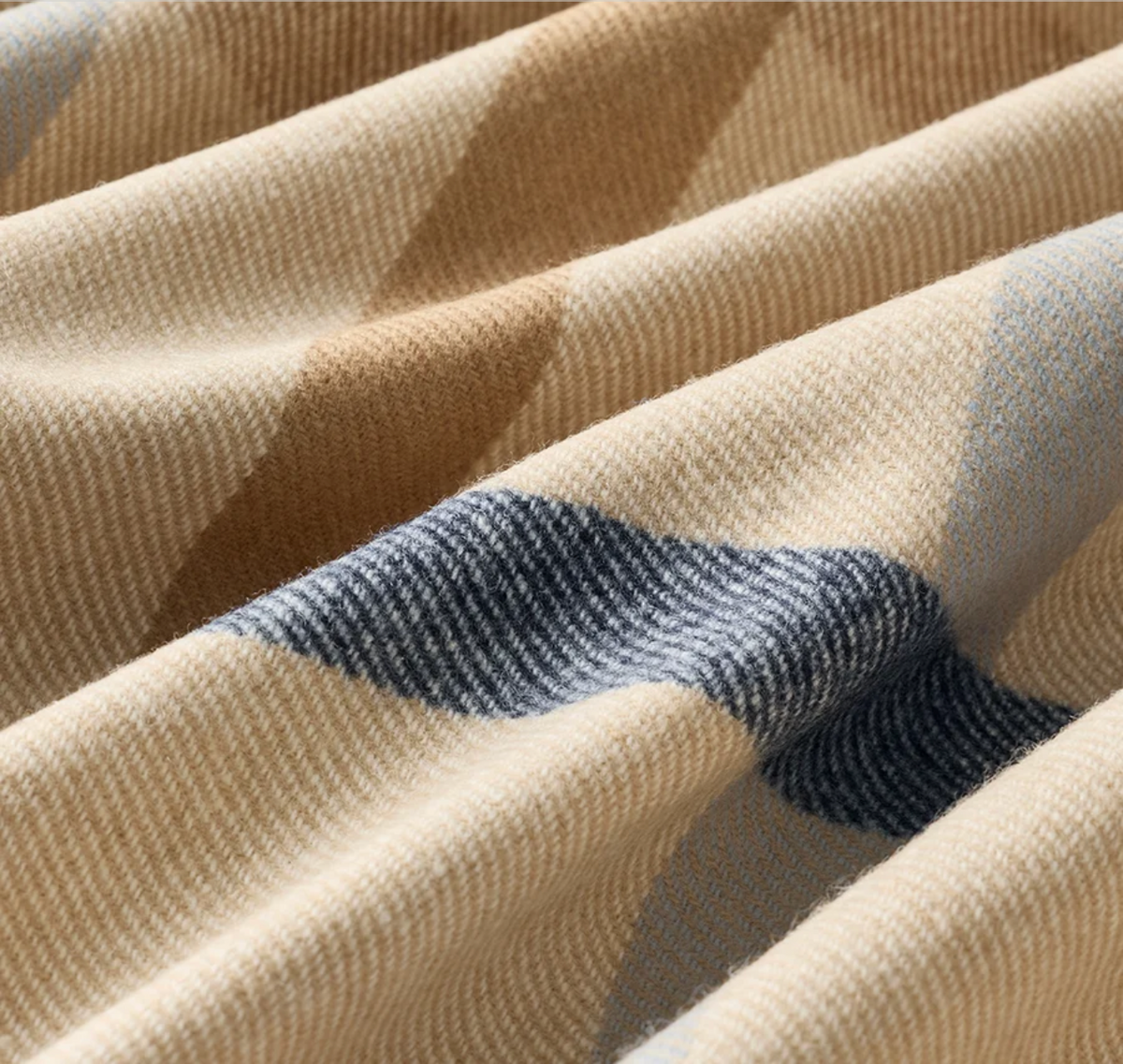 Summer Plaid Throw in Sandy Bay