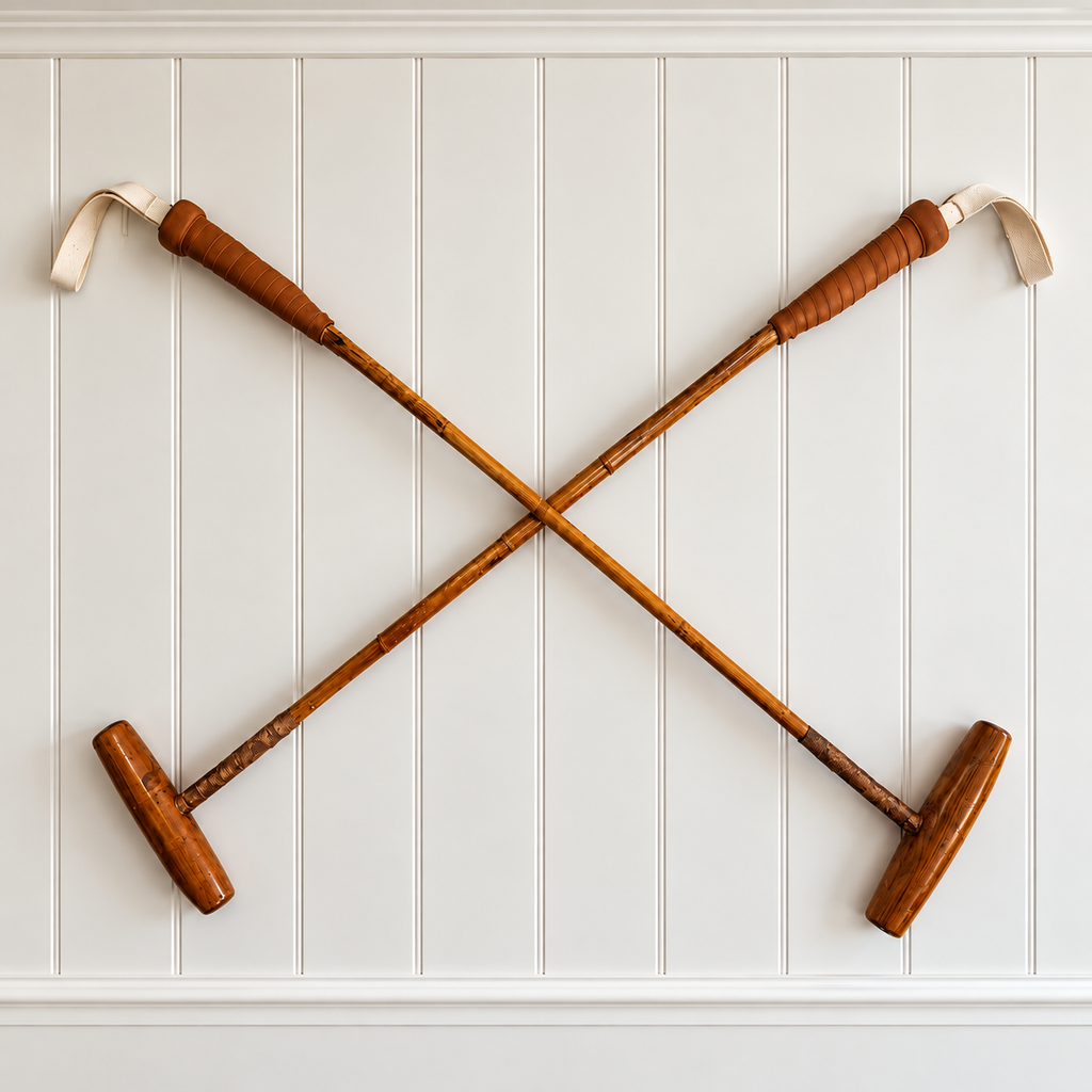 Vintage Polo Mallets.